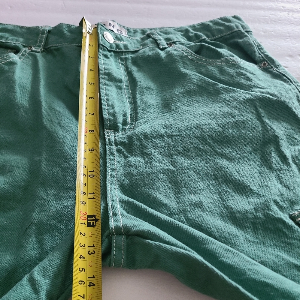 S.O.N.G Green Cargo Pants Women's Sz.15/32 - Picture 5 of 7